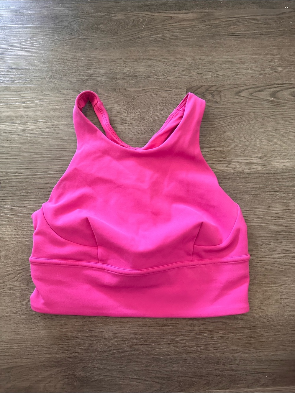 Lululemon  Hot Pink High-Neck sports bra